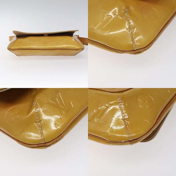 LOUIS VUITTON Monogram Vernis Thompson Street Bag Beige M91301 - Picture 10 of 12